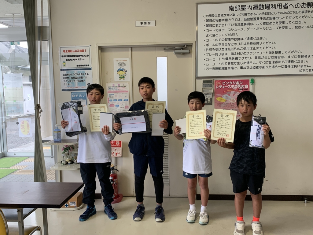 小学生女子　受賞 